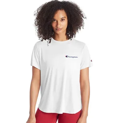Polera classic left chest scrip champion