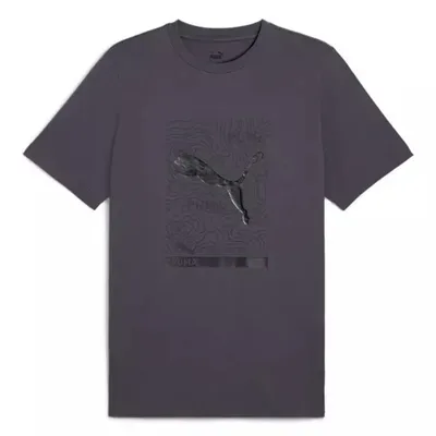 Polera open road graphic tee puma