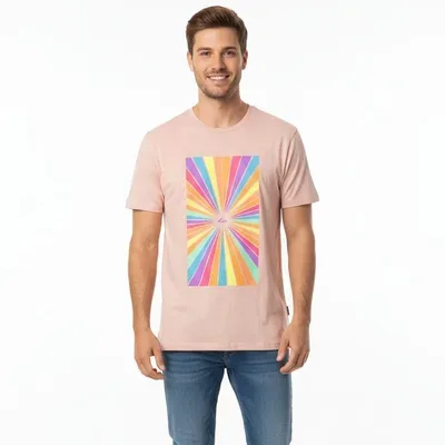 Polera rayos colorido reef