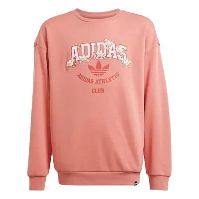 Poleron crew niños adidas