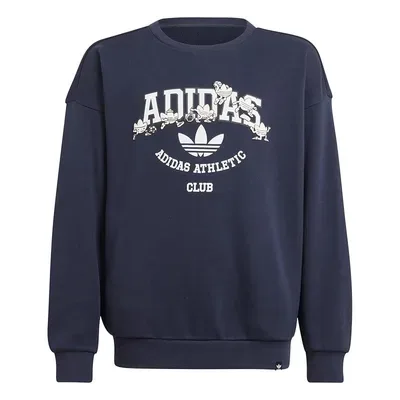 Poleron crew niños adidas