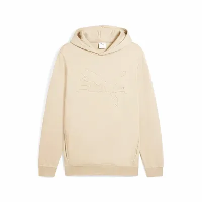 Polerón ess embossed hoodie puma