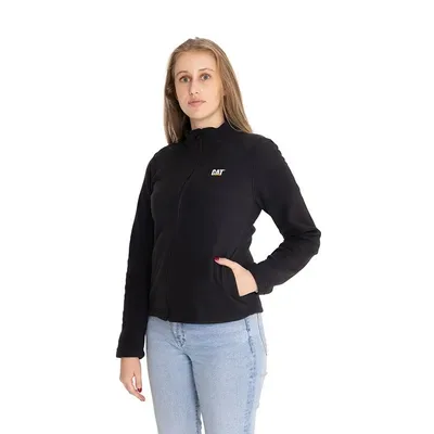 Poleron microfleece full zip cat