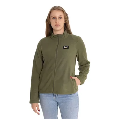 Poleron microfleece full zip cat