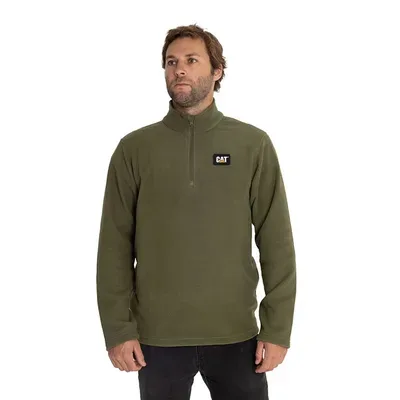 Poleron microfleecer quarter zip cat