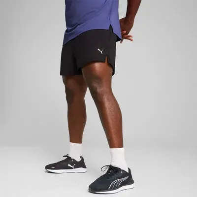 Short run knit 3 split puma