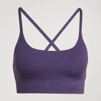 Top all me long line acanalado adidas