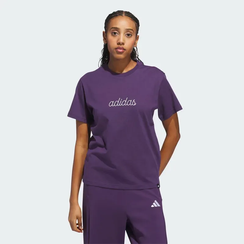 Polera graphic cozy holiday adidas