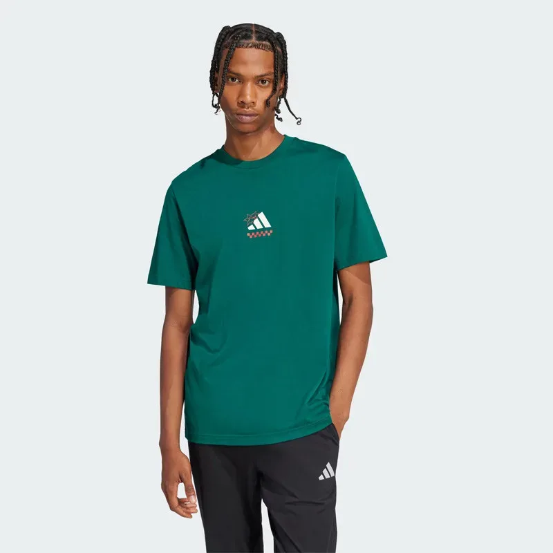 Polera lounge pizza estampada adidas - imagen 3