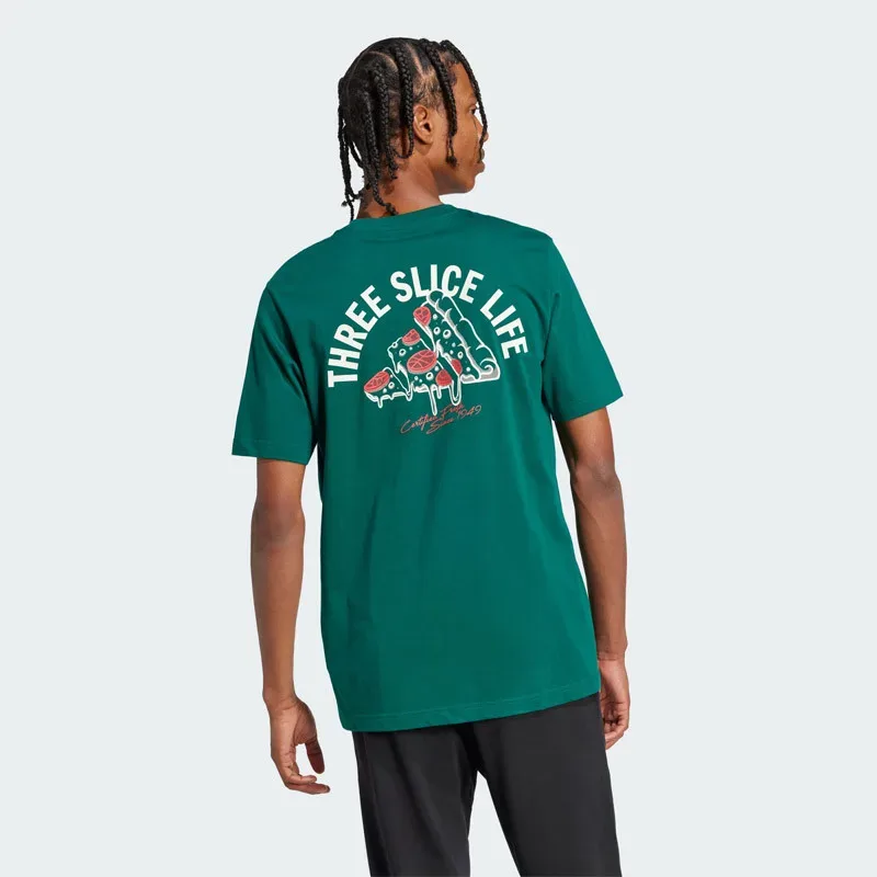 Polera lounge pizza estampada adidas - imagen 4