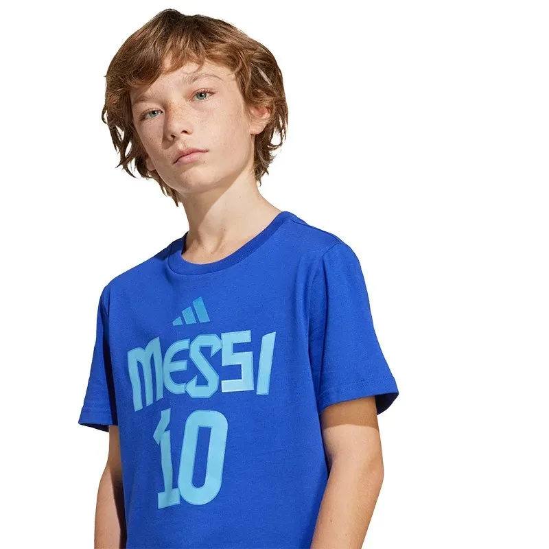 Polera messi graphic niños adidas - imagen 3