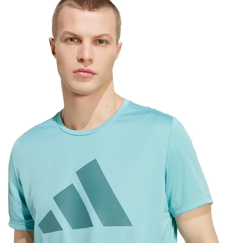 Polera run it tee adidas - imagen 3