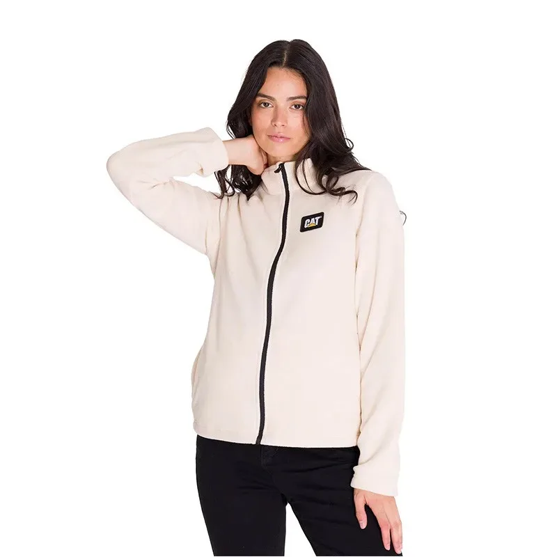 Poleron microfleece full zip cat
