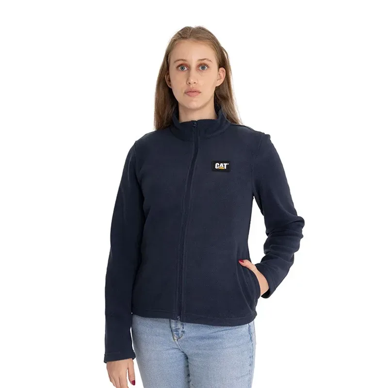 Poleron microfleece full zip cat