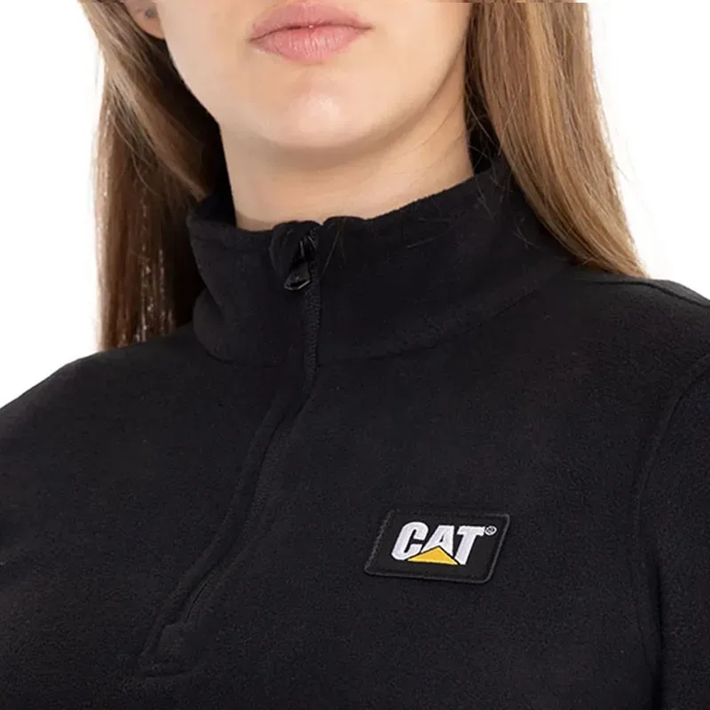 Poleron microfleece quarter zip cat - imagen 3