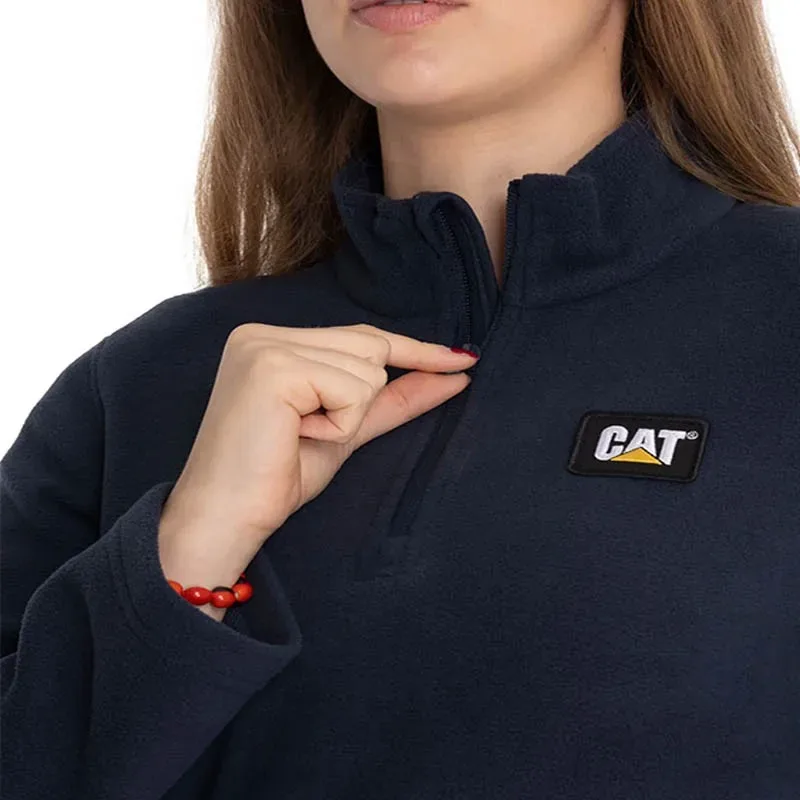 Poleron microfleece quarter zip cat - imagen 3