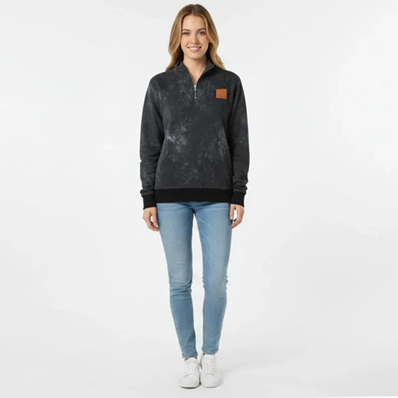 Polerón women crew black reef