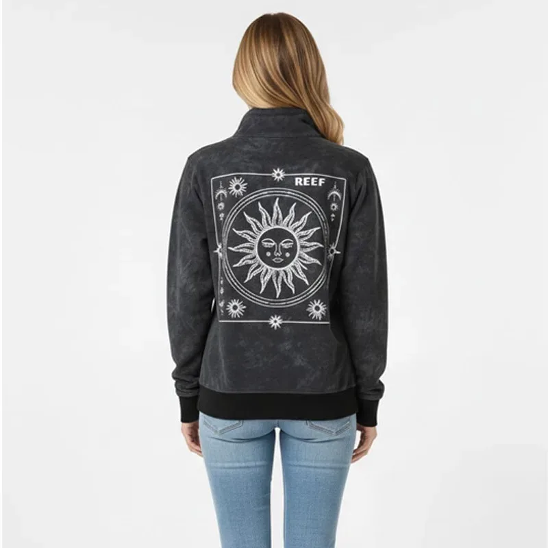 Polerón women crew black reef - imagen 2