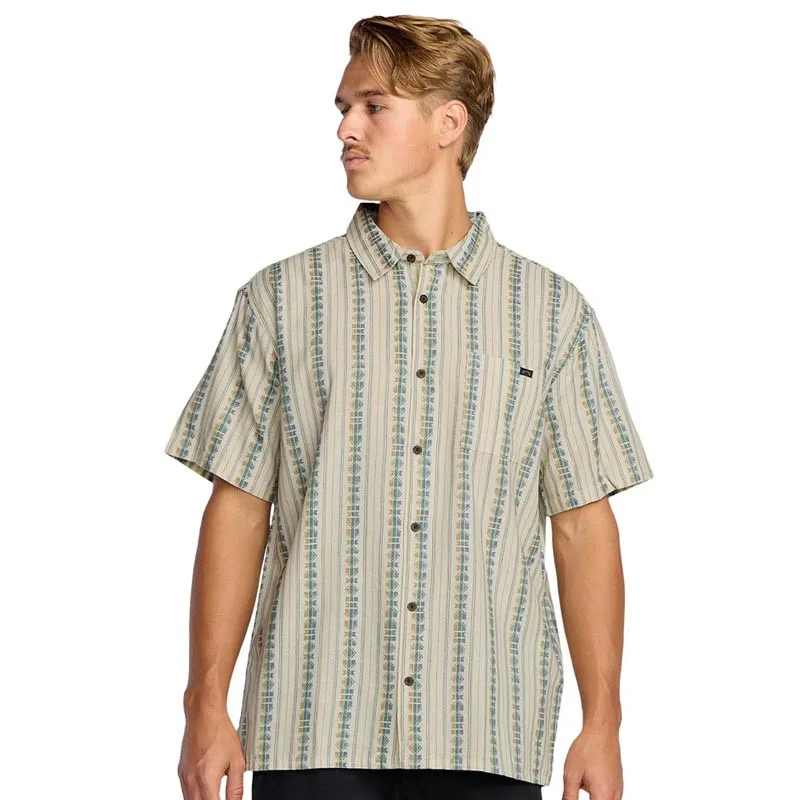 Camisa m/c jacquard billabong