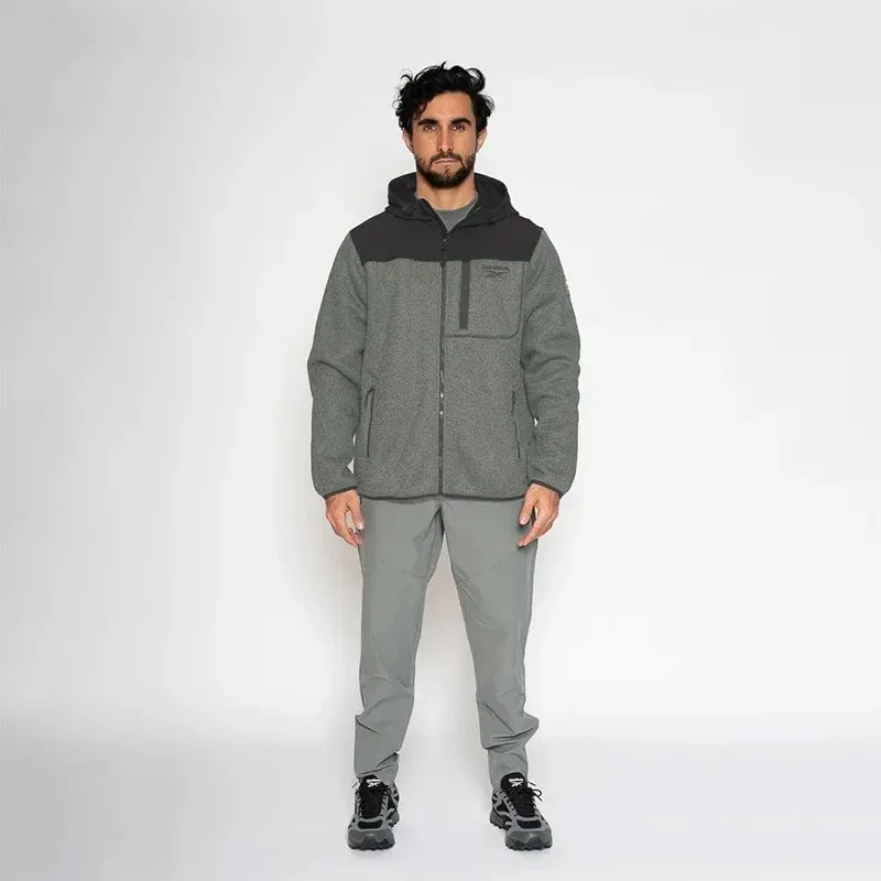 Chaqueta texured fleece jacke reebok