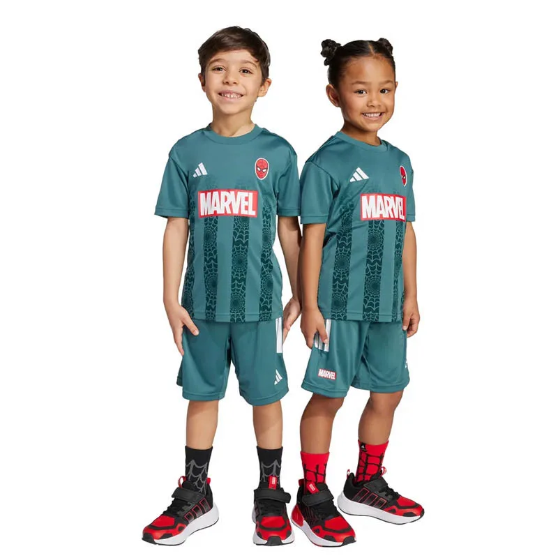 Conjunto marvel spider man adidas