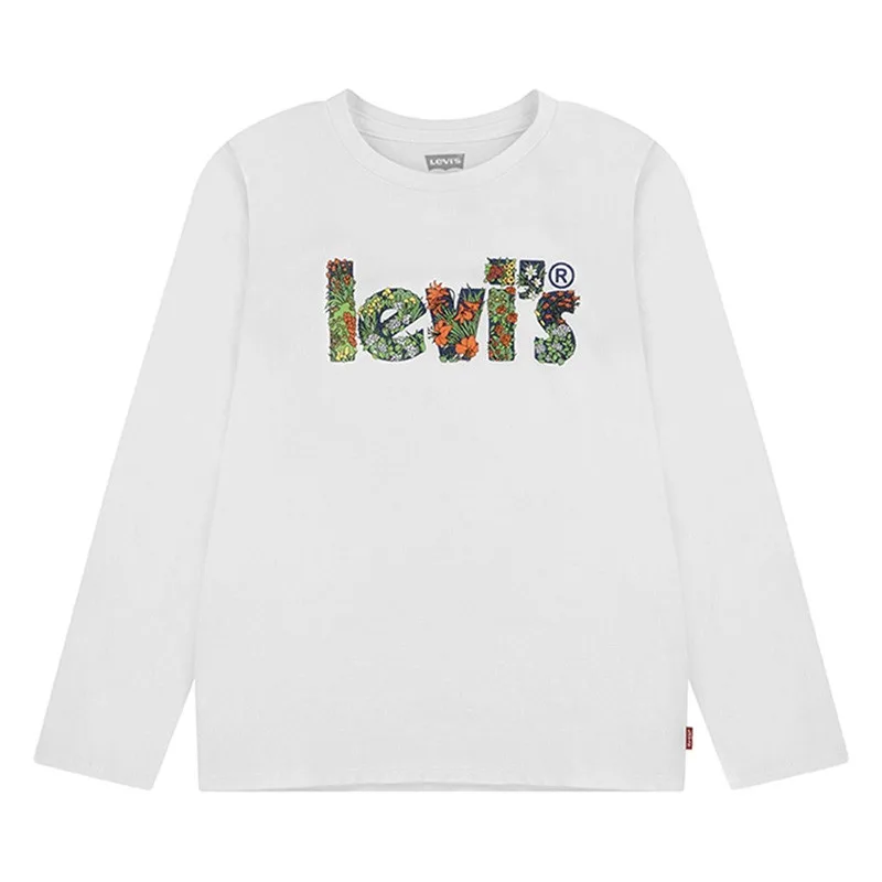 Polera logo flowe levis