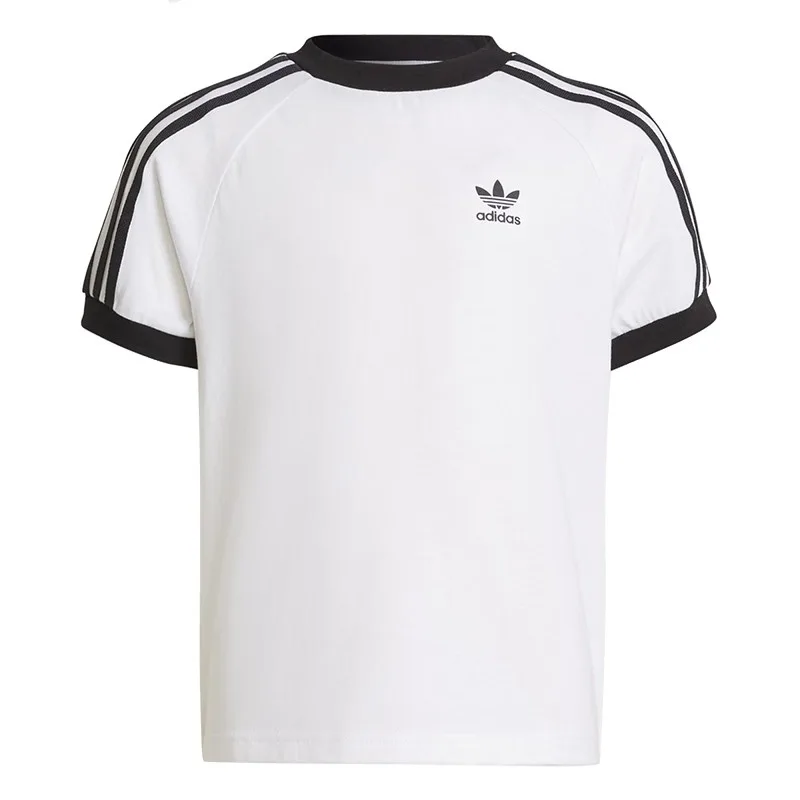 Polera adicolor 3 tiras niños adidas