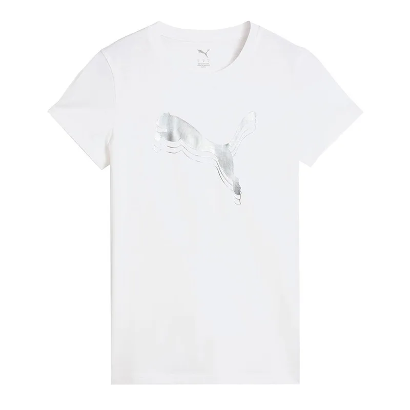 Polera ess metallic tee puma
