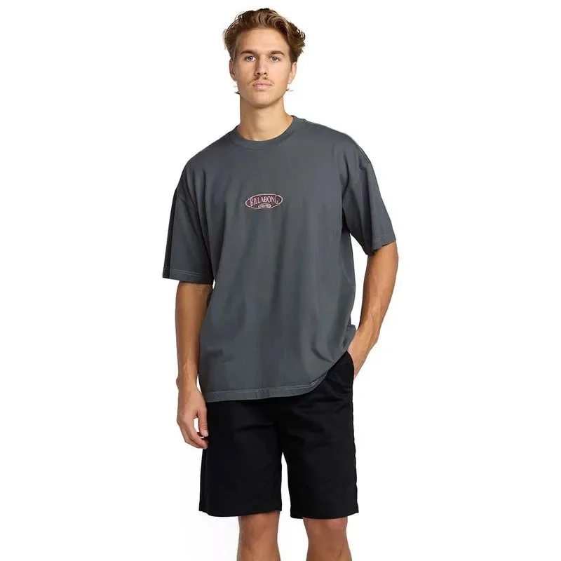 Polera m/c bad dog og billabong