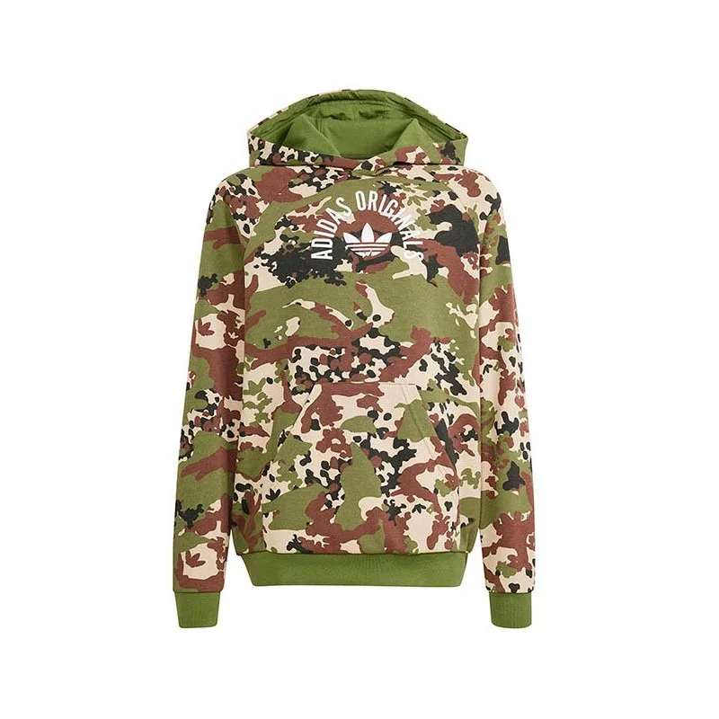 Poleron camo niños adidas
