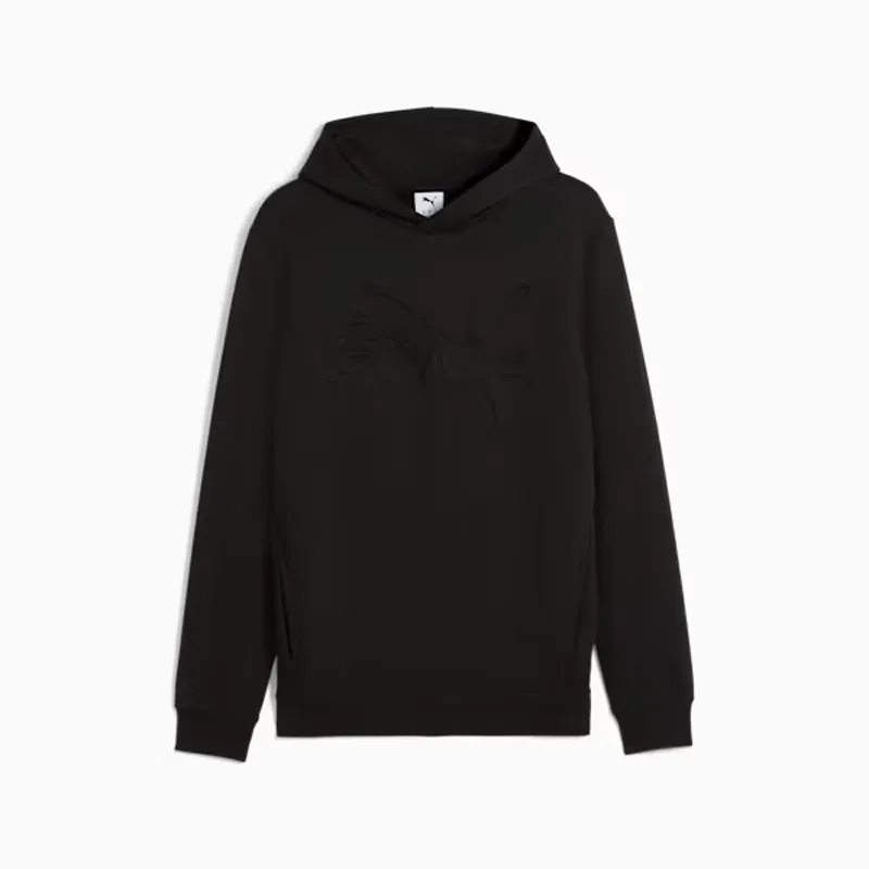 Polerón ess embossed hoodie puma