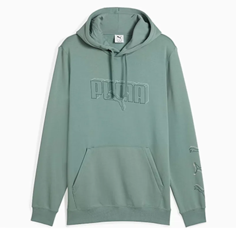 Poleron ess logo execution hoodie puma