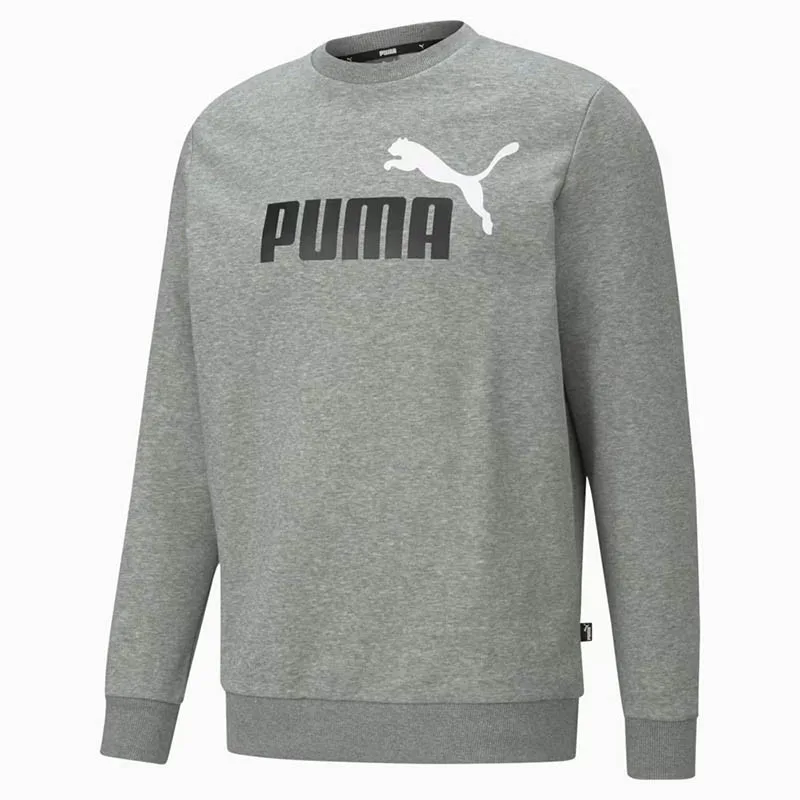 Poleron ess+2 col big logo crew puma