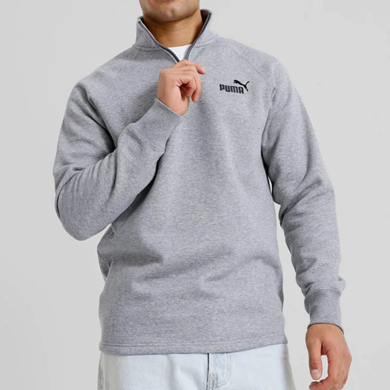 Polerón essentials no.1 logo half-zip puma
