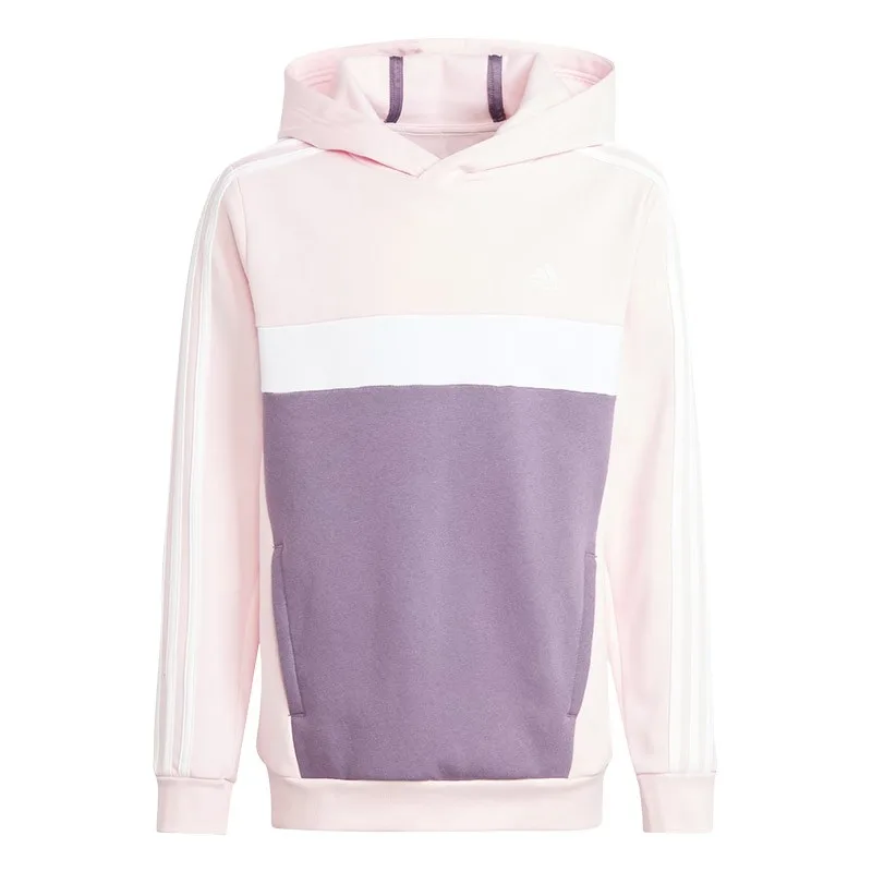 Poleron tiberio colorblock fleece niños adidas
