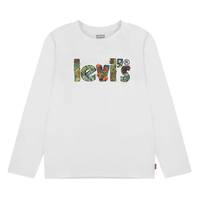 Polera logo flowe levis