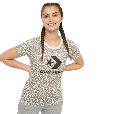 Polera exploded cheetah stan converse