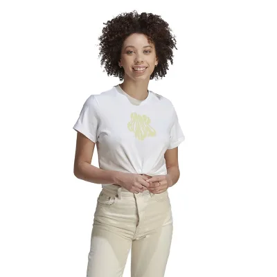 Polera floral adidas