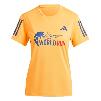 Polera participante de wings for life world run adidas