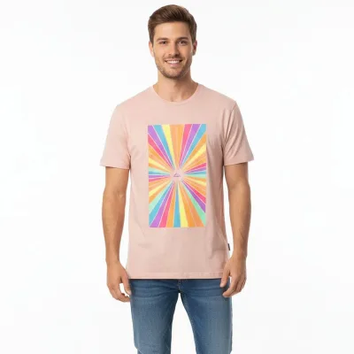 Polera rayos colorido reef