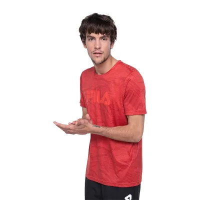 Polera sport print fila
