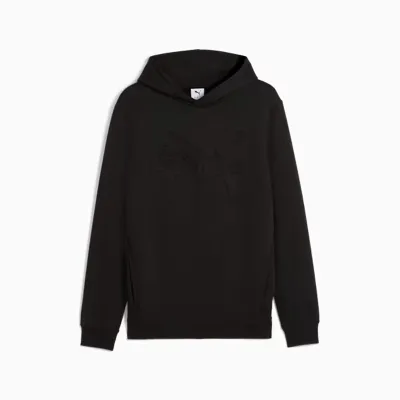 Polerón ess embossed hoodie puma