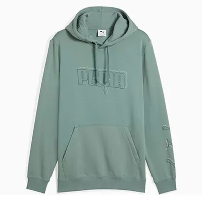 Poleron ess logo execution hoodie puma