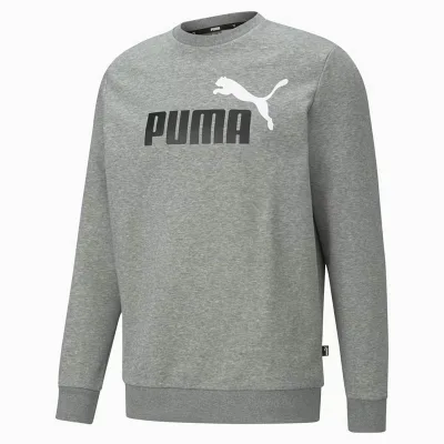 Poleron ess+2 col big logo crew puma