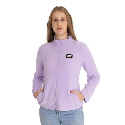 Poleron microfleece full zip cat